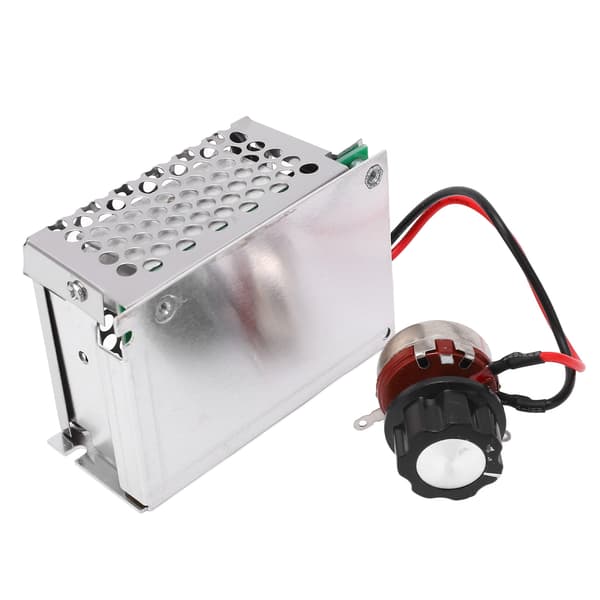 DC Motor Hastighetsregulator Overstrømsbeskyttelse Lett Bærbar Motor Hastighetskontroller Bryter AC 220V