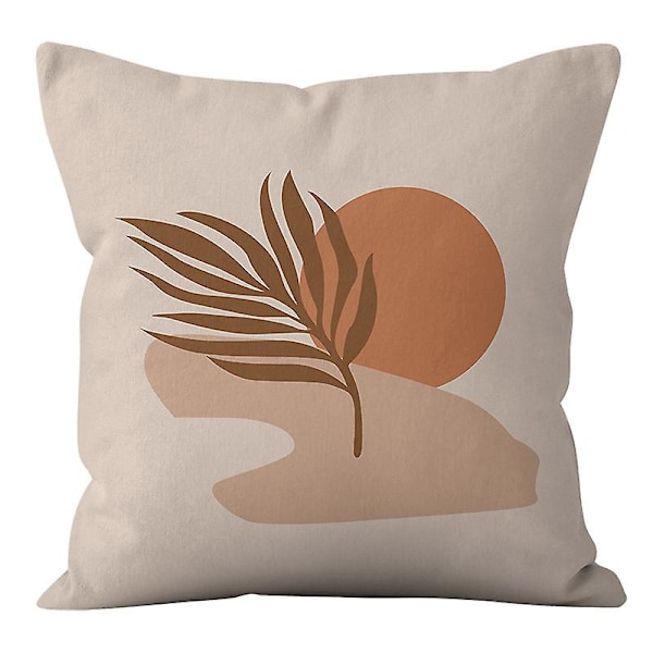 Abstrakt Mjuk Hållar Kudde Set, Modern Konst Dekor, för Familj Flickor Sovrum Soffa Vardagsrum (18 x 18 tum)