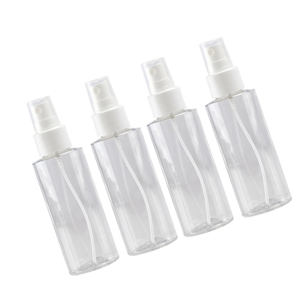 100 ml resesprayflaskor fin dimma påfyllningsbara bärbara klara tomma sprayflaskor för parfym toner