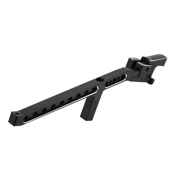 Taka-alustan tuki ammattimainen alumiiniseos RC-alustan tuki TRAXXAS SLEDG 1/8 RC-autolle musta