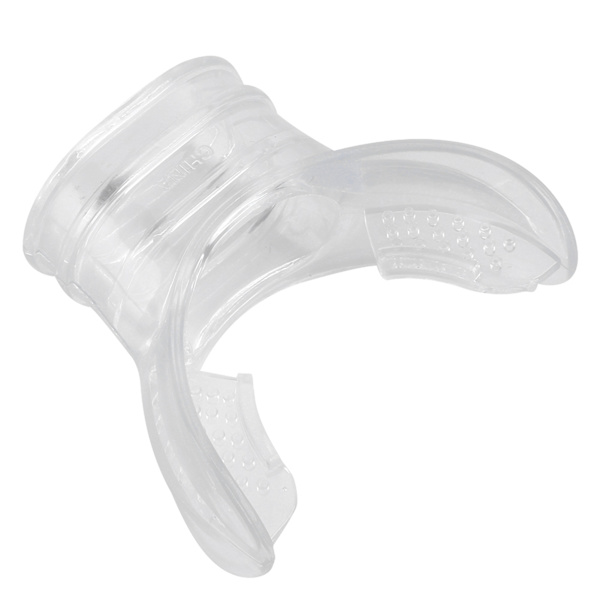 Läpinäkyvä PVC Professional Scuba Diving Standard Bite -suukappale