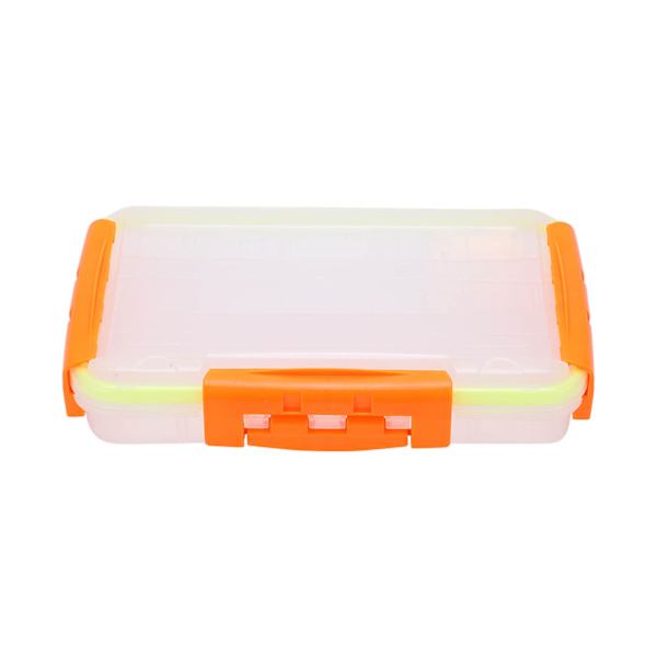 Fiske Agn Boks Liten Transparent Vanntett Fiskeutstyr Oppbevaringsboks Organizer
