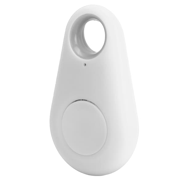 Bluetooth Anti-Lost Larmsensor Trådlös Smart Nyckelhittare för Barn/Husdjur/Plånbok/Bagage Vit