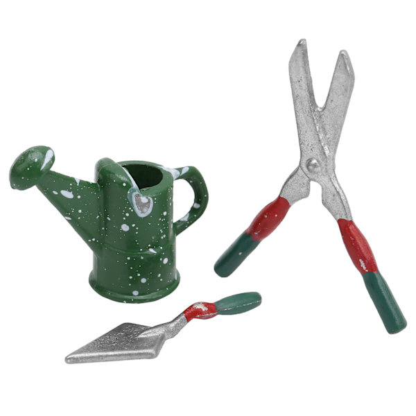 1:12 Miniature Dukkehus Have Værktøj Saks Skovl Vandkande til Dukkehus