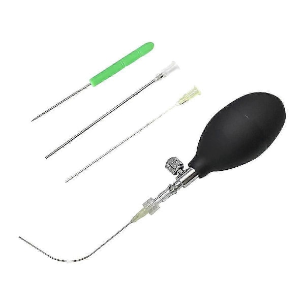 Easy Egg Blower Töm Ägg Verktyg - Enkelt Hål Äggpump och Borr Påskäggstillverkningstillbehör Dekoration