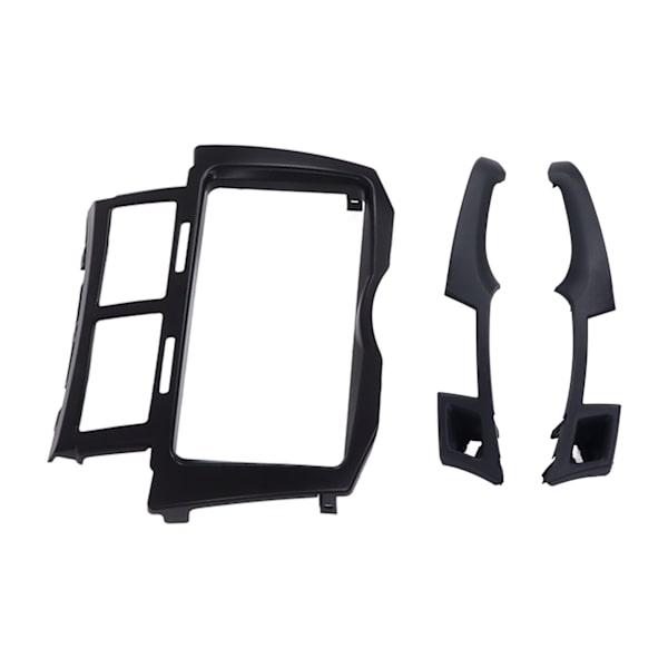 Bilde Fascia 2DIN Radio Stereo Dash CD Ramme Panel Erstatning for Yaris Vitz Platz 2005‑2011 Svart