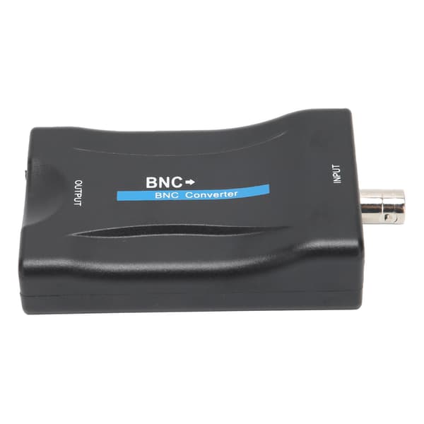 BNC til High Definition Multimedia Interface Konverter 1080P/720P Video Konvertering Skærm Sort