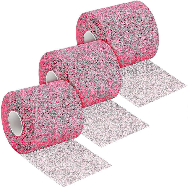 Atletisk Förlindningstejp 7 cm x 27,4 meter - 3-pack färgglada