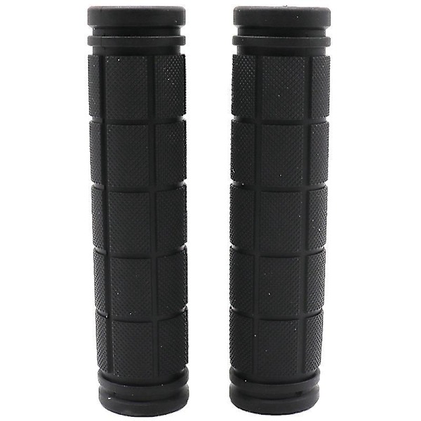 4 stk. Sykkelstyre Diameter 22mm, Ergonomiske Håndtak Sykkelstyretape 120mm Langt Sklisikkert Grep Svart、Rød