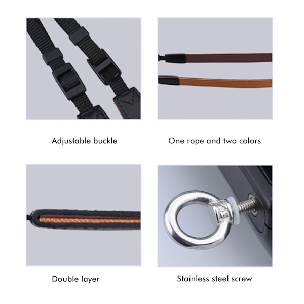 Smart Controller Tilbehør Lanyard Halsstropp Kompatibel for Mini 3 Pro Drone Fjernkontroll