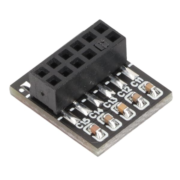 TPM 2.0 Modul 12Pin LPC TPM 2.0 Krypteringssikkerhedsmodul Meget holdbart 12Pin TPM2.0 Modul til Windows til GIGABYTE