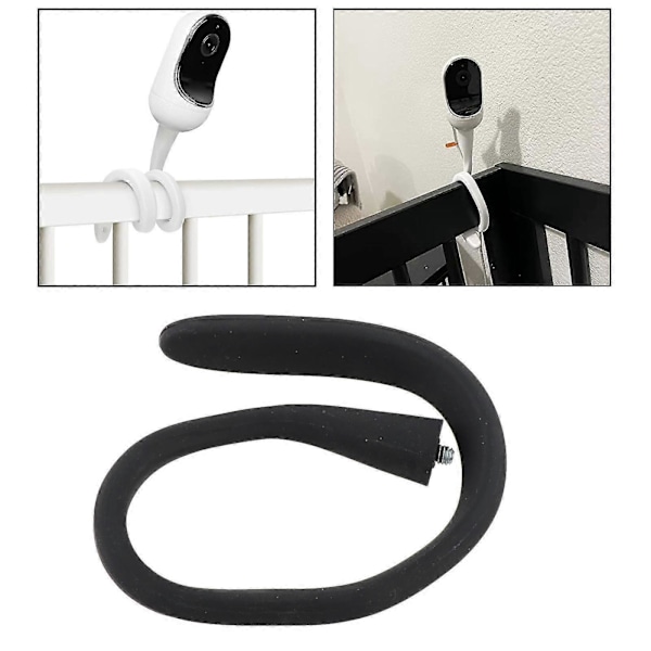 Flexibelt Vridbart Fäste för Owlet Baby Svart