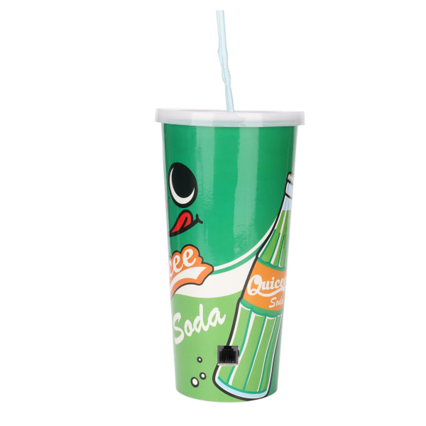 Sladdtelefon HD-samtal Cartoon Cola Cup Dekorativ fast telefon för hemmakontor Grön