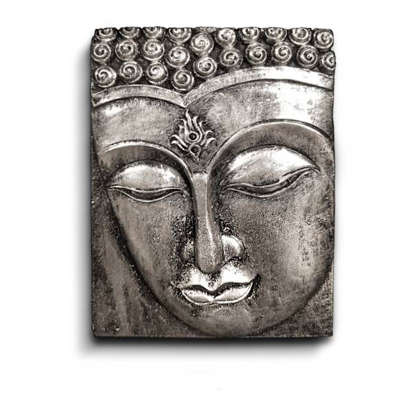 Buddha rökelsehållare Utsökt vacker Zen stenljushållare för hotell Skönhetssalong Dekorera Silve Fri storlek