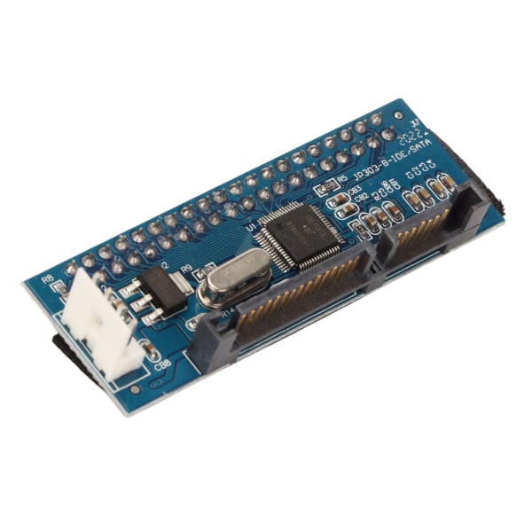 IDE til SATA-adapter 40-pinners IDE til SATA-konverter 3,5-tommers HDD IDE PATA-harddiskadapter med 7-pinners strømledning for skrivebordet