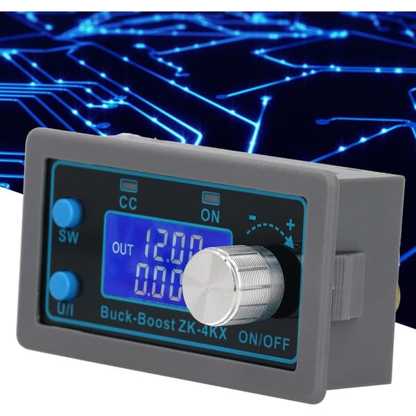 ZK-4KX Justerbar DC-strømforsyning - Strømmodul til laboratorium og DIY-elektronik