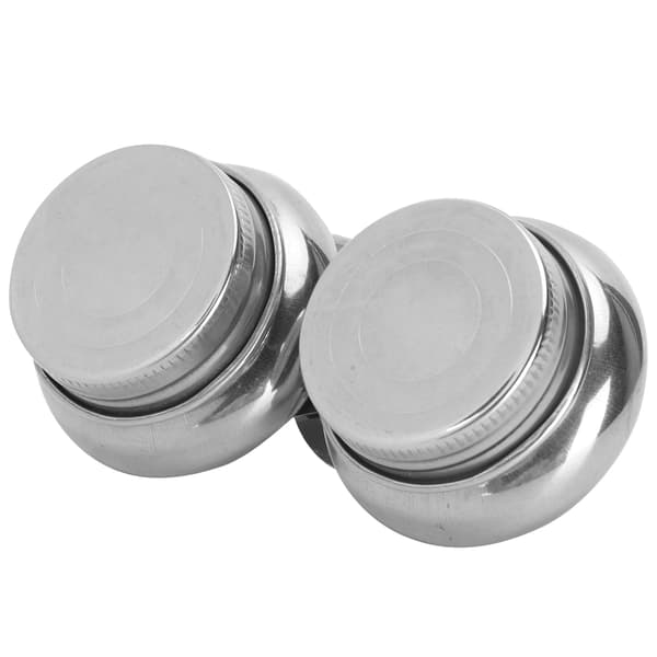 Oliemaleri Beholder Pot Dobbelt Dipper Rustfrit Stål Klips Paletkop Kunstforsyninger