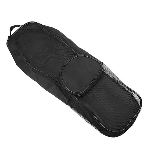 Bærbar nylon dykking Mesh ryggsekk Snorkling skuldre Oppbevaringsveske for svømmeføtter