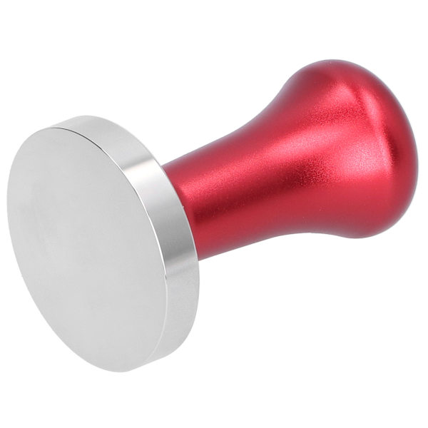 Kaffe Tamper Platt Botten Pulver Handpress Hammare Kaffe Tillverkning Tillbehör Köksredskap Röd