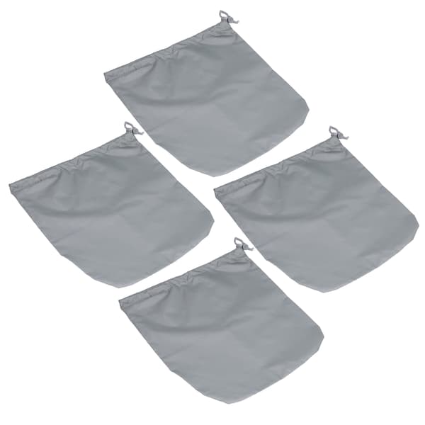 4PCS Bil Backspegel Skyddskåpa 190T Polyester Taft Kran Frostskydd Grå