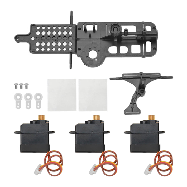 RC helikopter servo svamp pude skrue opgradering tilbehør pakke til WLtoys XK K110 K110S fjernbetjening helikopter