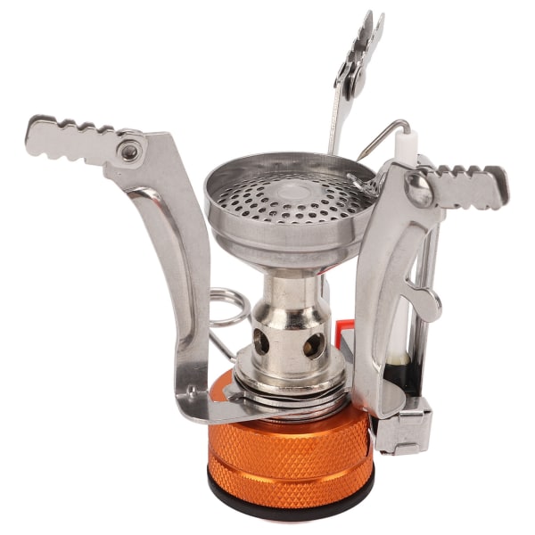 Camping Spis Utomhus Camping Backpacking Picknick 3000W Mini Portable 304 Rostfritt stål Triangulärt fäste Elektronisk spis