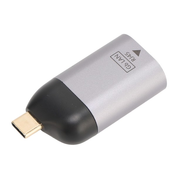 USB C-Ethernet-sovitin USB C Uros RJ45 Naaras verkkopistoke Gigabit Ethernet LAN-verkkosovitin