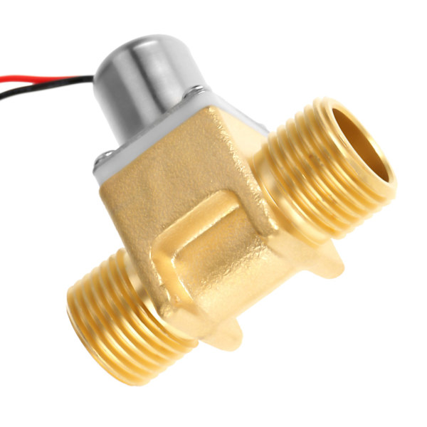 DC 4.5V 1/2\" Vannstrøm Puls Elektromagnetisk Ventil Messing Solenoidventil