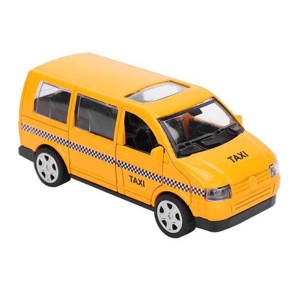 1:32 Taxamodel Simuleringsbil Legetøj Alloy Cab Køretøj Træk Tilbage Lyd Lys Samling Gave #1