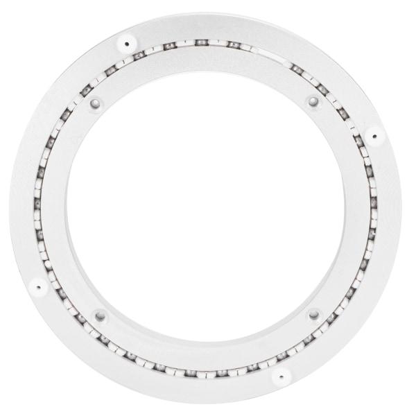 Heavy Duty Aluminium Alloy Rotating Bearing Turntable Round Smooth Mute Dining Table Plate8in