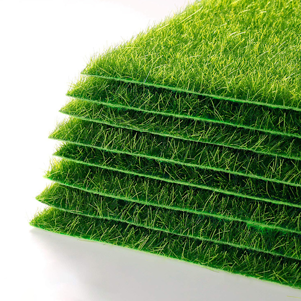 4 kpl keinotekoista nurmea puutarhan pienoismalli koriste puutarhan DIY nurmi