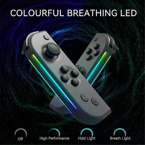 Ny Gamepad kompatibel med Switch JOYCON Joystick En Knapp Väckning Bluetooth NS Somatosensorisk Vibration Belysning