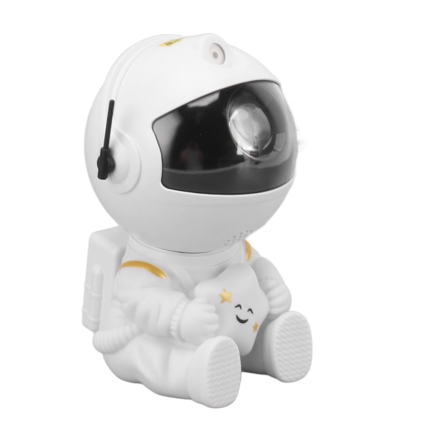 Stjerneprojektor Astronaut Projektor RGB Lys USB-drevet Fjernbetjening Roterbar Lysprojektor til Soveværelsesindretning
