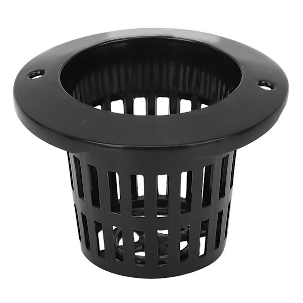 50 stk. PP Hydroponics Net Pot Jordløs Dyrkning Blomster Plantning Gro Mesh Kurv Sort