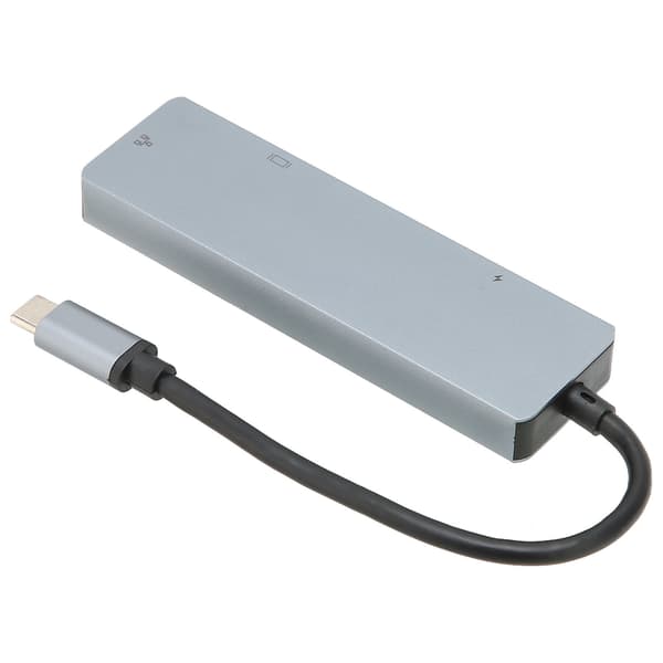 USB C Hub 5 i 1 Højhastighedsdataoverførsel Fremragende varmeafledning Ethernet-adapter til computer tablet