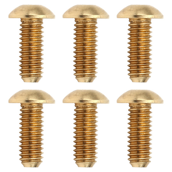 50 kpl kuusiokantaruuvit puolipyöreä pää Puhdas kupari Laitteistotarvikkeet Kiinnikkeet M4 x 10 mm
