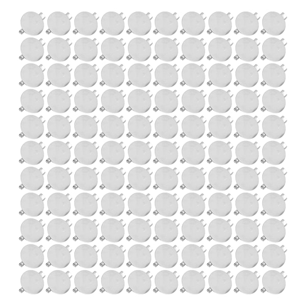 100 kpl rintaneulapidikkeitä, metalliset, kestävät, yksinkertaiset, tyhjät napit, DIY-korujen ja askarteluun, 20 mm