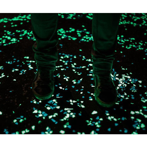 Akvarielandscaping Resin Luminous Stenar - Grön 14*11mm