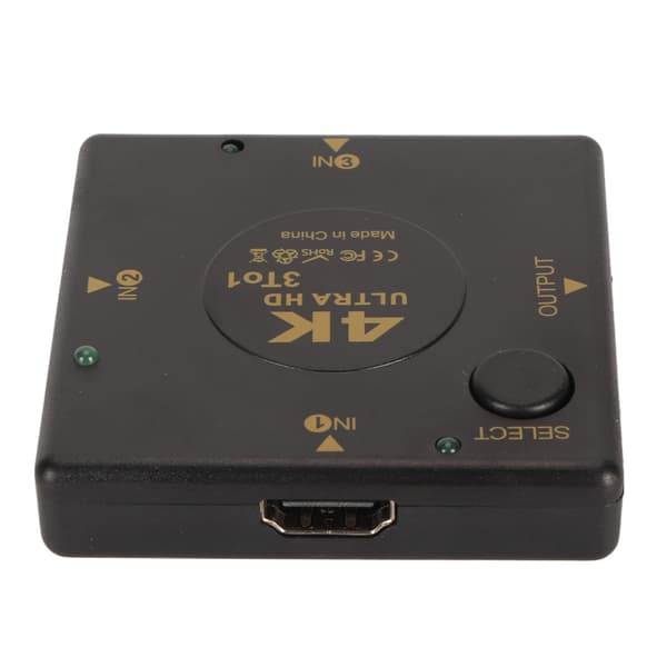 HD Multimedia Interface Switch 3 ind 1 ud 4K Support 3D Video Switcher Selector til PC Spilkonsol TV Projektor
