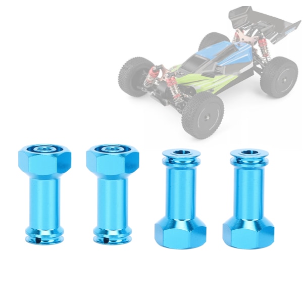 24 mm förlängningsadapter Hjul Hexnav för Wltoys 1/14 144001 RC Car Uppgraderade tillbehörBlå S1266B