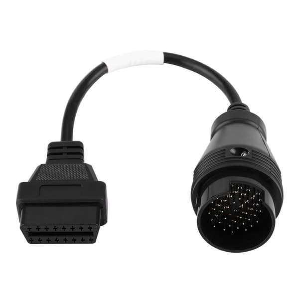 38-pin til 16-pin OBD2 adapterkabel til Iveco lastbil