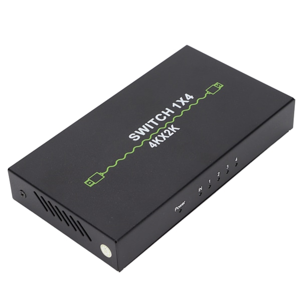 High Definition Multimedia Interface Splitter 4k 1 ind 4 ud Stabil Pålidelig Praktisk Computer Enhed Spænding 100‑240VUK Stik