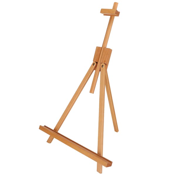 Miniature Træstaffeli Bøg HJ‑6 Stativ Desktop Reklame Display Oliemaleri