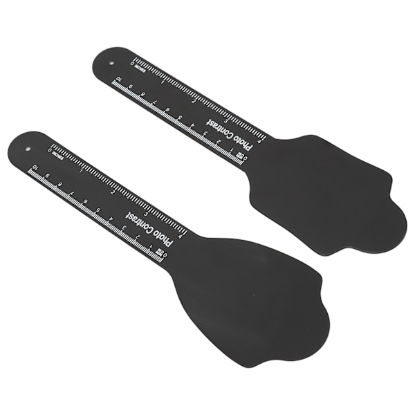 2kpl Dental Black Background Board Professional Alloy Dental Intraoraalinen valokuvauskontrasti suunhoitoon