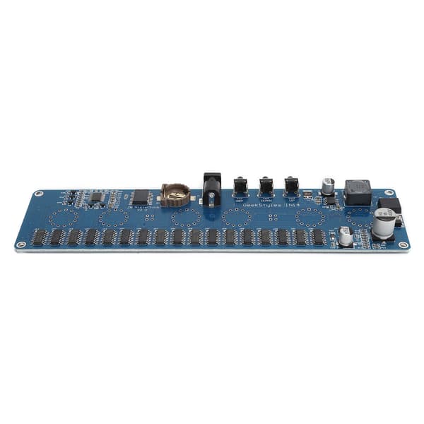 STM8S005 DC-kontrollkretskort 12V elektronisk IN14 digitalrör LED PCBA RGB-chip med akrylskal
