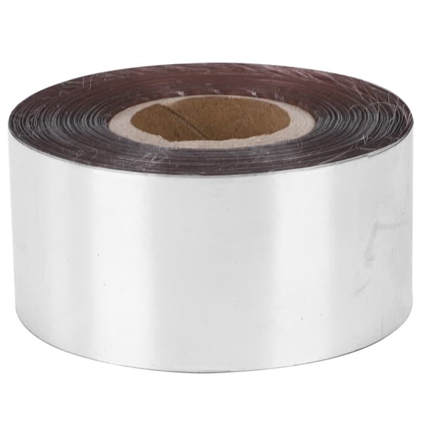 Varmpräglingsfolie Papper Läder Tyg Förpackningslåda DIY Dekorationsaccessoarer 3cm Bredd 120 Meter/Rulle Silver