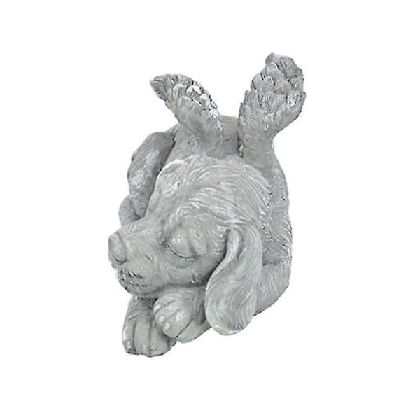 Hundeengel Kjæledyr Minnesmerke Gravmarkør Hyllest Statue, Én Størrelse, Full Farge