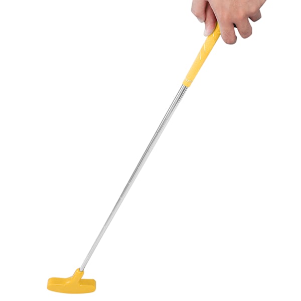 24 tuuman minikumi-pää golf-putterit lapsille golf-putteri teräsvarsi (keltainen)