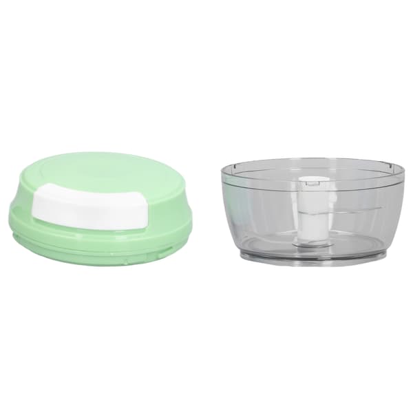 Mini Manuell Mathakker Multifunksjonell Håndholdt Matprosessor for Grønnsaker Hvitløk 150ML