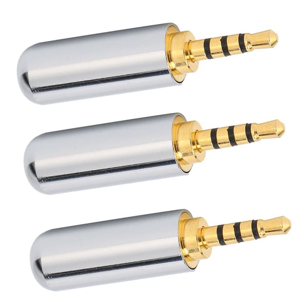 80 stk. 2,5 mm hovedtelefon stereo lydstik erstatningsstik til digitale produkter